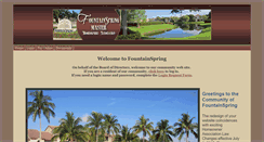 Desktop Screenshot of fountainspringmaster.com